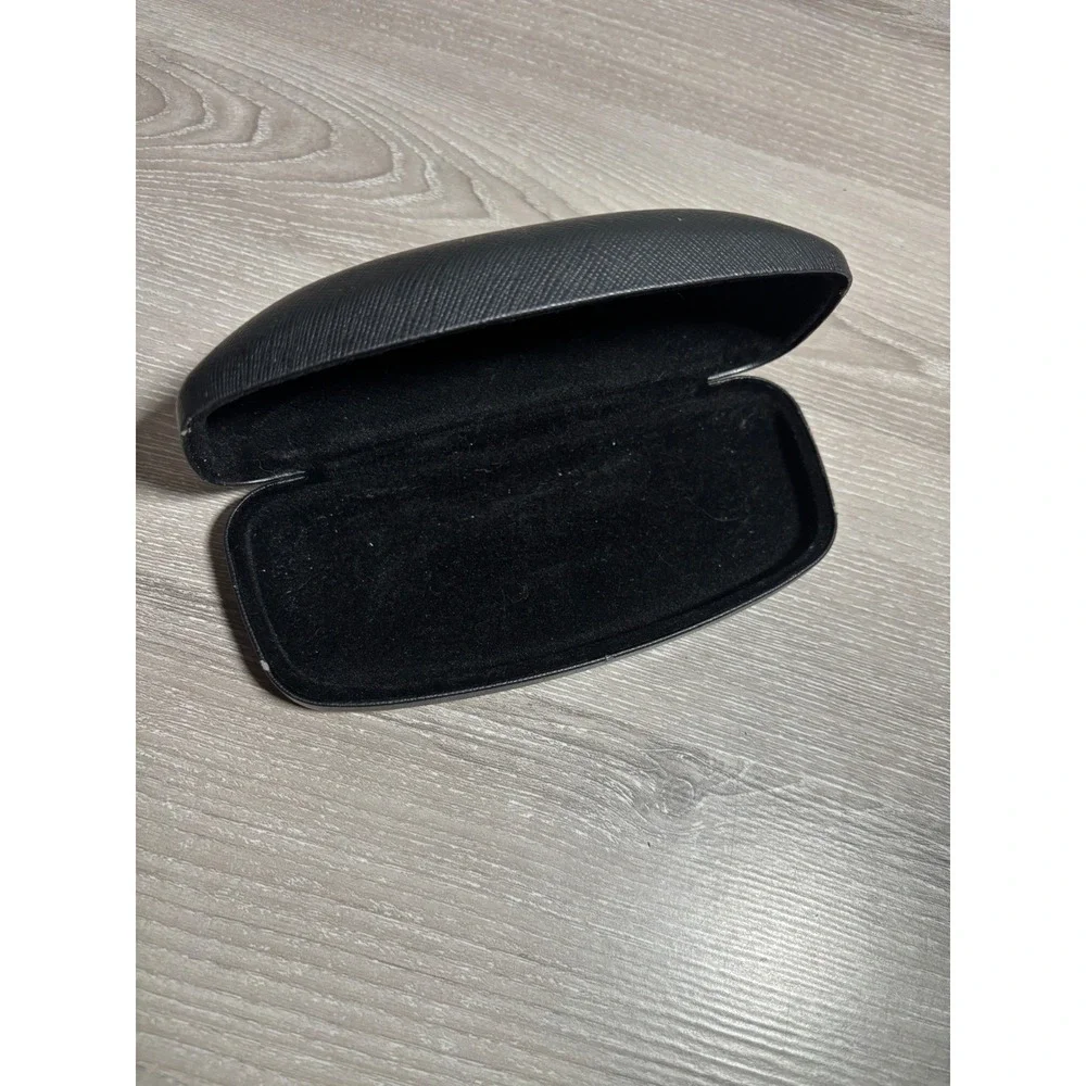 Salvatore Ferragamo Black Saffiano Eyeglass Case Hard Shell Sunglasses